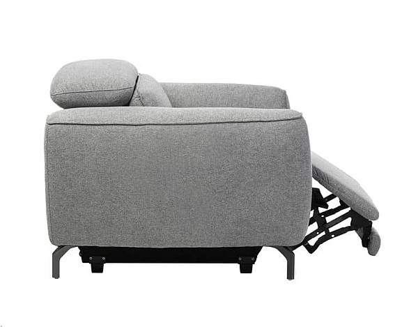 Крісло реклайнер Vetro Mebel Валентино Сірий-3