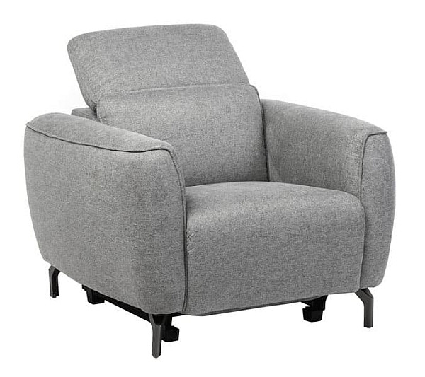 Крісло реклайнер Vetro Mebel Валентино Сірий-11