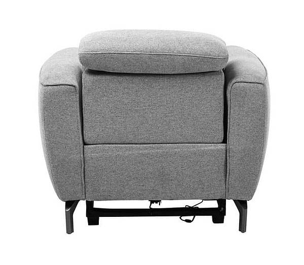 Крісло реклайнер Vetro Mebel Валентино Сірий-13