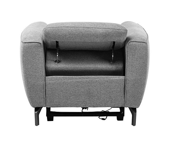 Крісло реклайнер Vetro Mebel Валентино Сірий-15