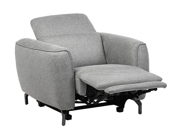 Крісло реклайнер Vetro Mebel Валентино Сірий-30