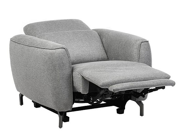 Крісло реклайнер Vetro Mebel Валентино Сірий-31