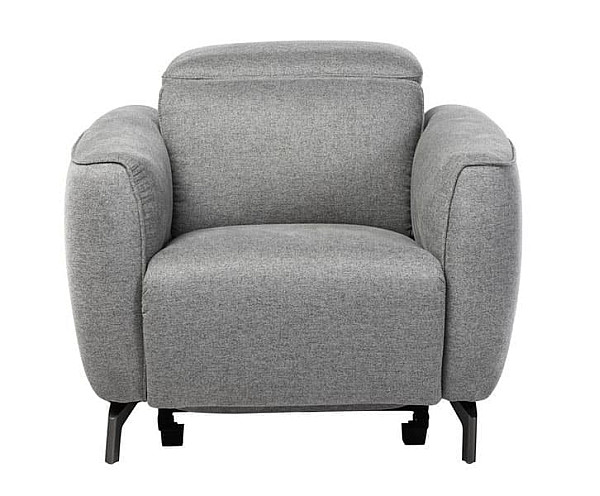 Крісло реклайнер Vetro Mebel Валентино Сірий-33