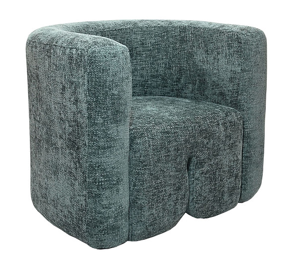 Кресло Vetro Mebel Фаусто Морская волна ткань-7