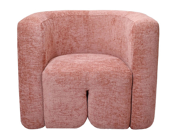 Кресло Vetro Mebel Фаусто Пудровый ткань-7