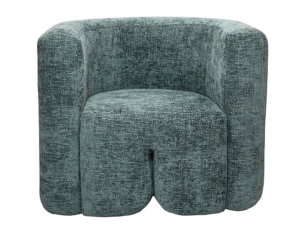 Кресло Vetro Mebel Фаусто Морская волна ткань-6