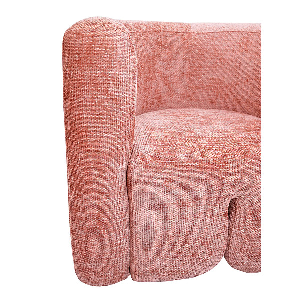 Кресло Vetro Mebel Фаусто Пудровый ткань-15