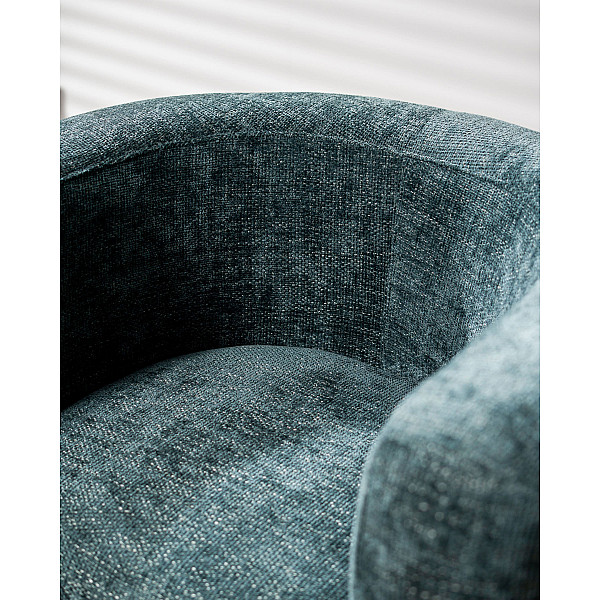 Кресло Vetro Mebel Фаусто Морская волна ткань-5