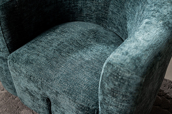 Кресло Vetro Mebel Фаусто Морская волна ткань-4