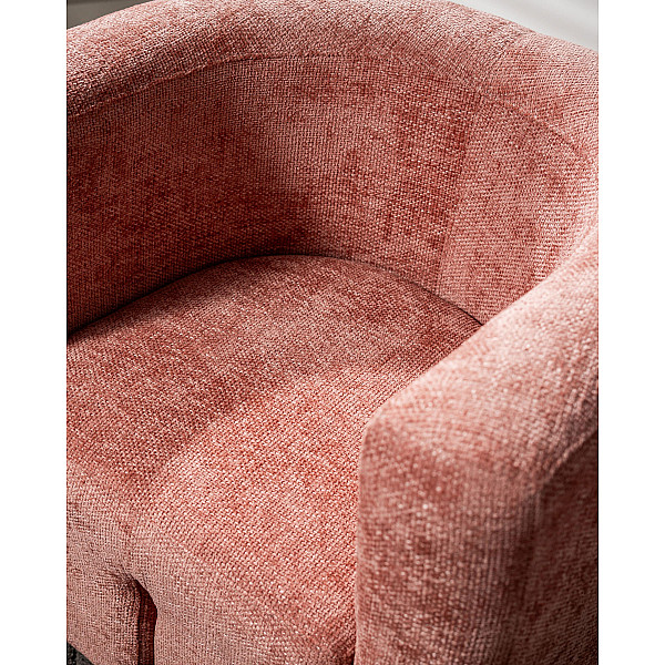 Кресло Vetro Mebel Фаусто Пудровый ткань-4