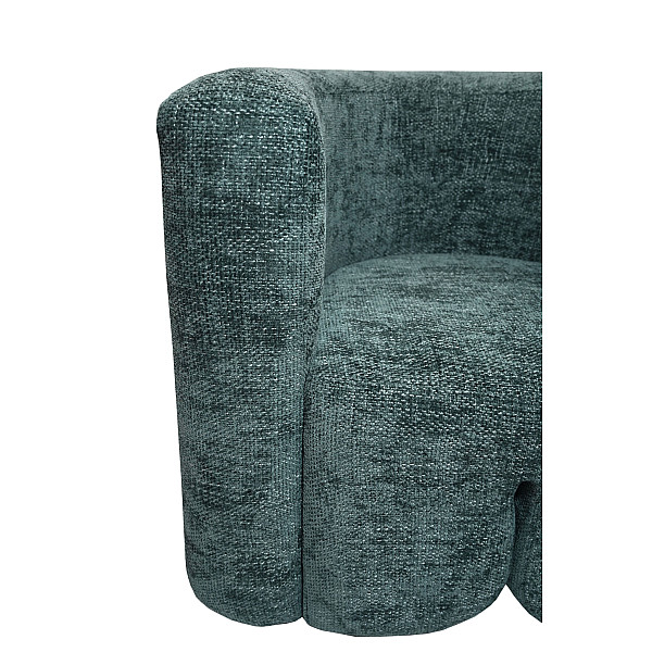 Кресло Vetro Mebel Фаусто Морская волна ткань-11