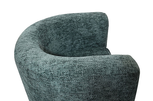 Кресло Vetro Mebel Фаусто Морская волна ткань-12