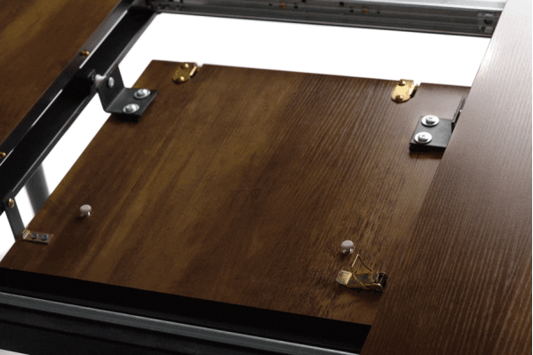 Розкладний обідній стіл Vetro Mebel TM-162 Палісандр-7