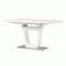 Розкладний обідній стіл Vetro Mebel TML-860-1 Білий мармур-3-thumb