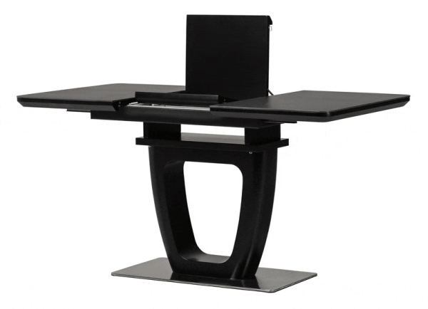 Раскладной обеденный cтол Vetro Mebel TML-860-1 Черный оникс-2