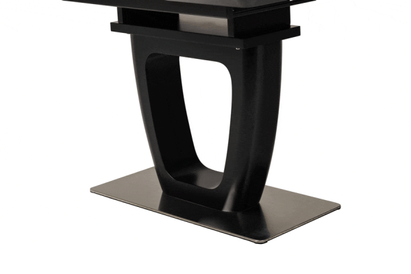 Раскладной обеденный cтол Vetro Mebel TML-860-1 Черный оникс-10