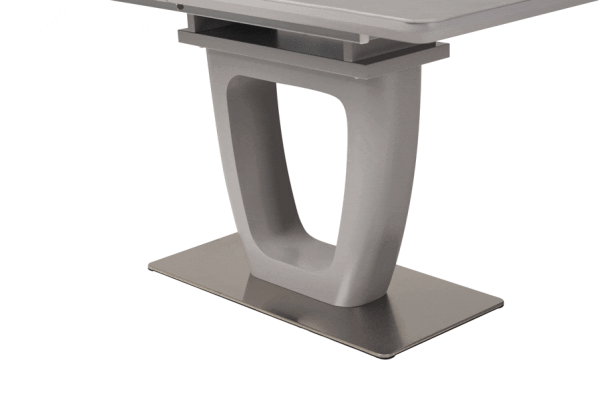 Раскладной обеденный cтол Vetro Mebel TML-861 Айс грей-9