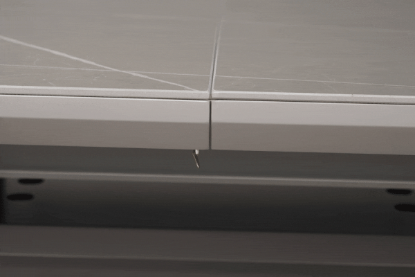 Раскладной обеденный cтол Vetro Mebel TML-861 Айс грей-4