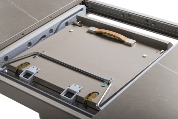 Раскладной обеденный cтол Vetro Mebel TML-861 Айс грей-6