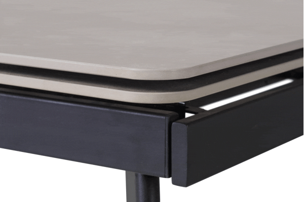 Керамический стол раскладной обеденный Vetro Mebel TM-86 Гриджио латте-3