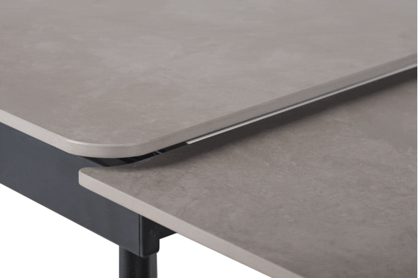 Керамический стол раскладной обеденный Vetro Mebel TM-86 Гриджио латте-4