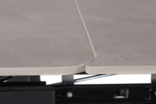 Керамический стол раскладной обеденный Vetro Mebel TM-86 Гриджио латте-7