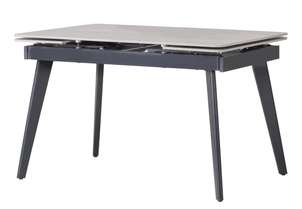 Керамический стол раскладной обеденный Vetro Mebel TM-86 Гриджио латте-0