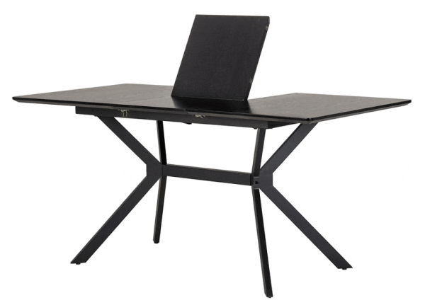 Раскладной обеденный cтол Vetro Mebel TM-95 Черный-2