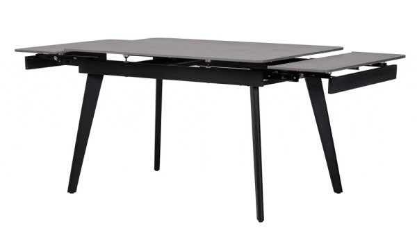 Керамічний стіл розкладний обідній Vetro Mebel TM-86 Айс грейс-2