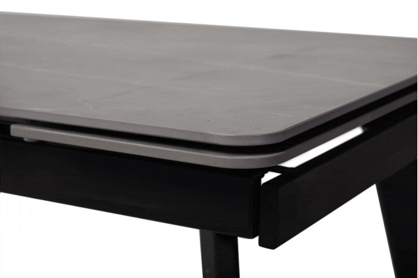 Керамічний стіл розкладний обідній Vetro Mebel TM-86 Айс грейс-9