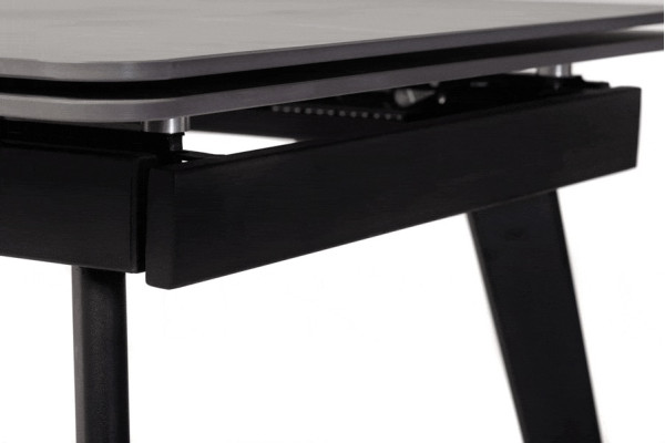 Керамічний стіл розкладний обідній Vetro Mebel TM-86 Айс грейс-8