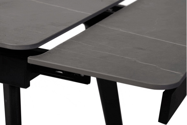 Керамічний стіл розкладний обідній Vetro Mebel TM-86 Айс грейс-7