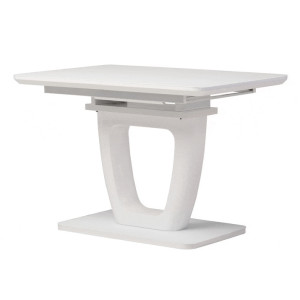 Розкладний обідній стіл Vetro Mebel TML-560-1 Білий