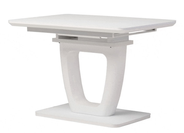 Розкладний обідній стіл Vetro Mebel TML-560-1 Білий-0