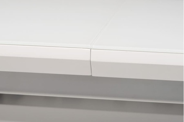 Розкладний обідній стіл Vetro Mebel TML-560-1 Білий-6