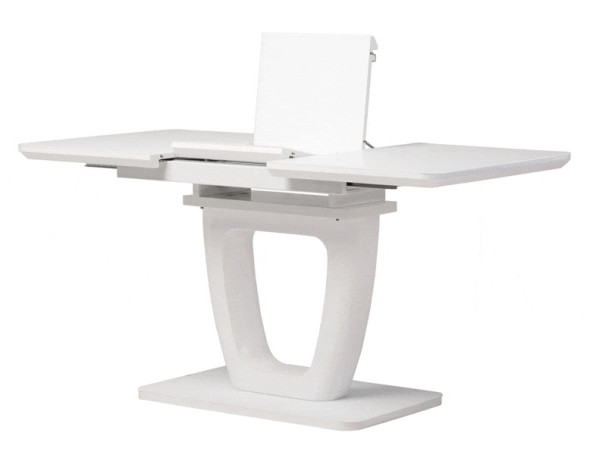 Розкладний обідній стіл Vetro Mebel TML-560-1 Білий-1