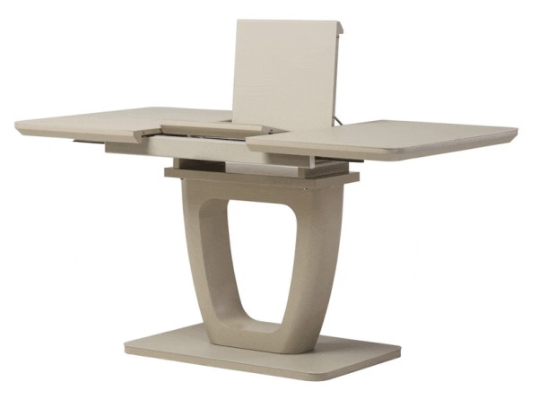 Раскладной обеденный cтол Vetro Mebel TML-560-1 Капучино-1