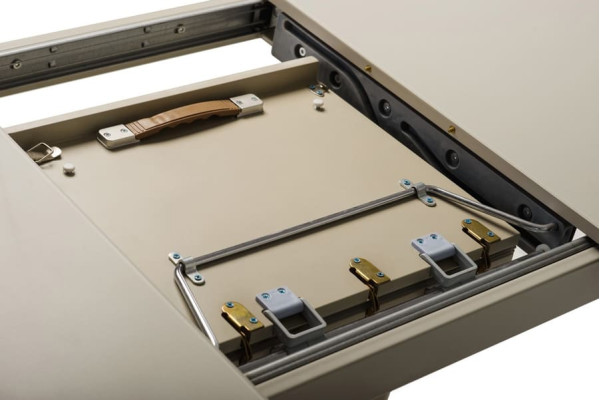 Раскладной обеденный cтол Vetro Mebel TML-560-1 Капучино-5