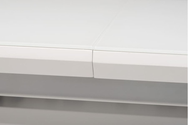 Раскладной обеденный стол Vetro Mebel TML-561 Матовый белый-6