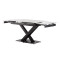 Керамический стол раскладной обеденный Vetro Mebel TML-817-1 Белый мрамор-9-thumb