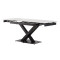 Керамический стол раскладной обеденный Vetro Mebel TML-817-1 Белый мрамор-10-thumb