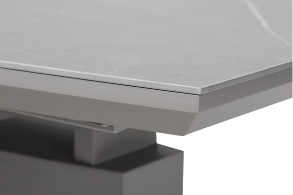 Розкладний обідній стіл Vetro Mebel TML-850 Айс грей-7