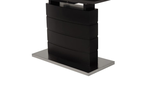 Раскладной обеденный cтол Vetro Mebel TML-850 Черный оникс-10