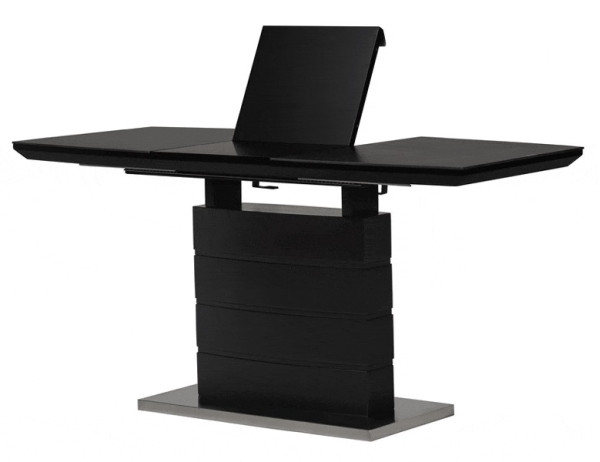 Раскладной обеденный cтол Vetro Mebel TML-850 Черный оникс-1