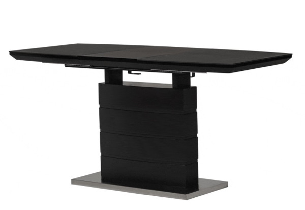 Раскладной обеденный cтол Vetro Mebel TML-850 Черный оникс-2