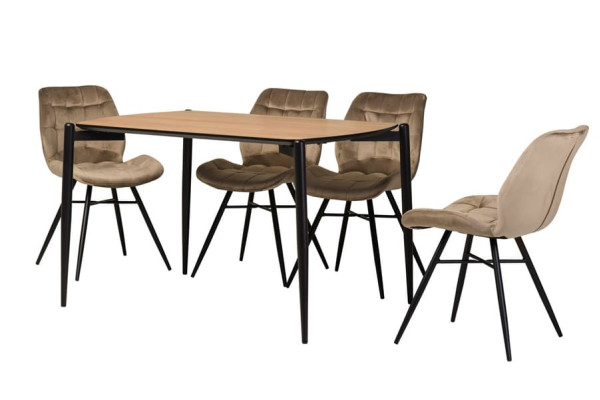 Обідній стіл Vetro Mebel TM-44 Горіх-8