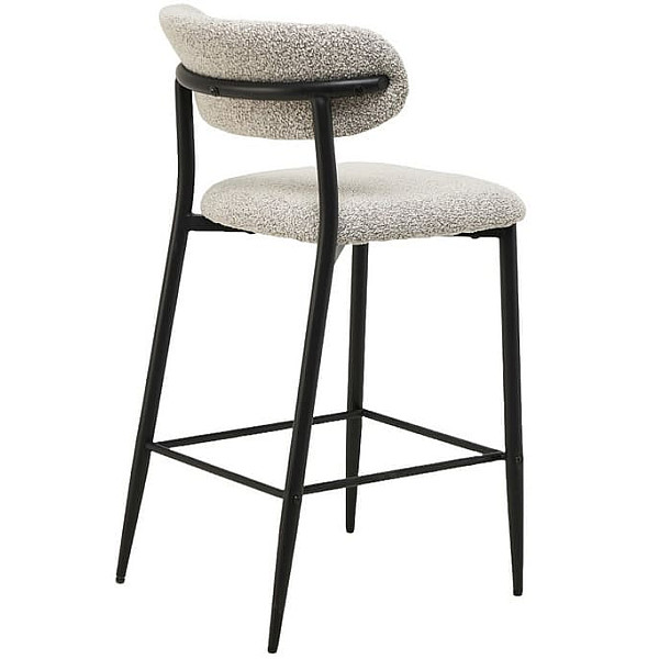 Полубарный стул Vetro Mebel B-160 Натуральный ткань букле-7