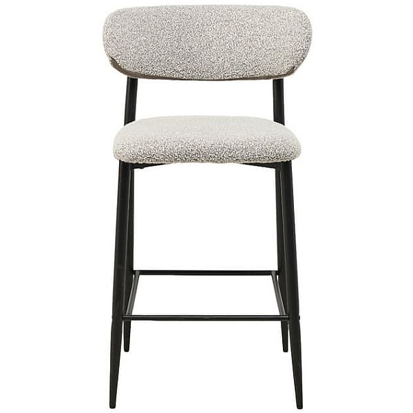 Полубарный стул Vetro Mebel B-160 Натуральный ткань букле-5