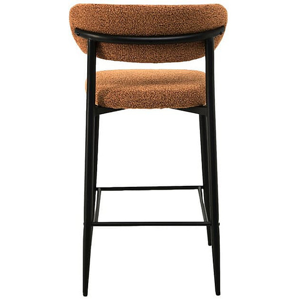 Полубарный стул Vetro Mebel B-160 Горчичный ткань букле-4