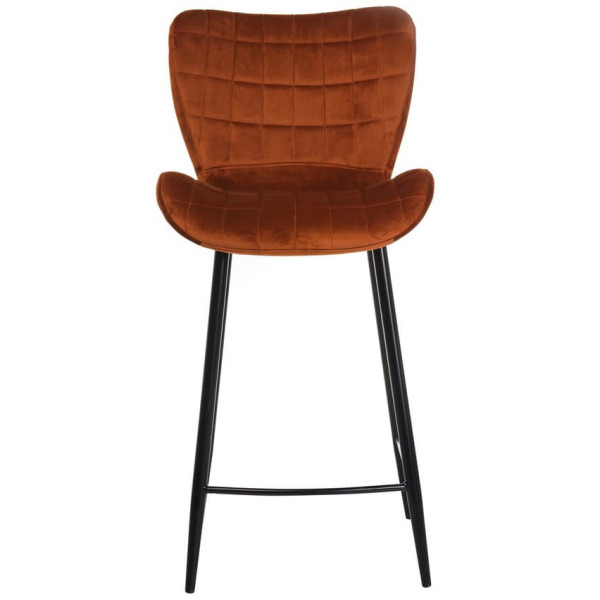 Барний стілець Vetro Mebel B-22 Мідний велюр-1